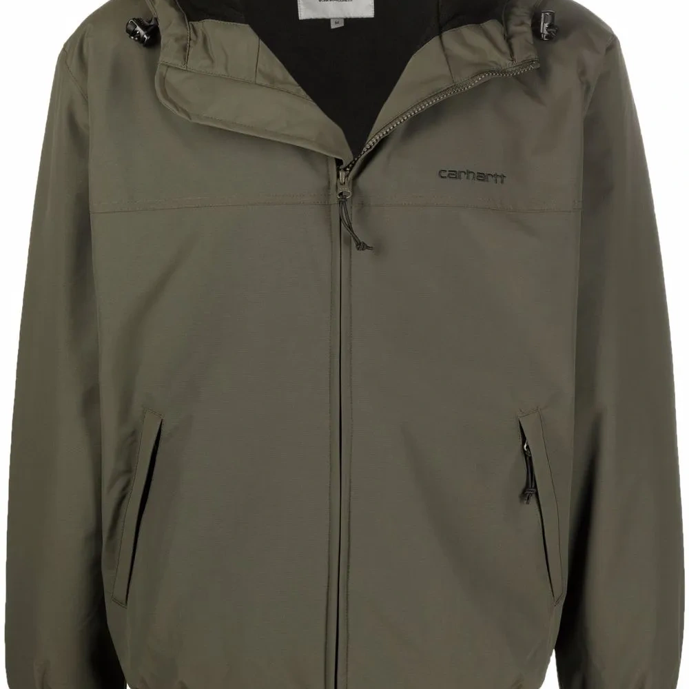 Бомбер с капюшоном