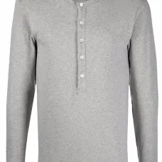 Топ на пуговицах с длинными рукавами