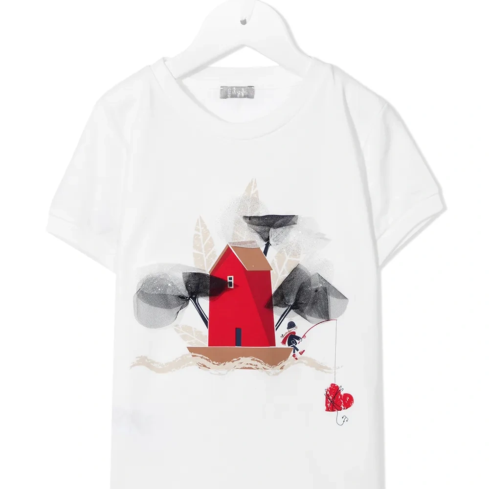 футболка с аппликацией