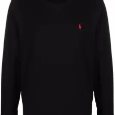 Футболка Classic с длинными рукавами и вышитым логотипом