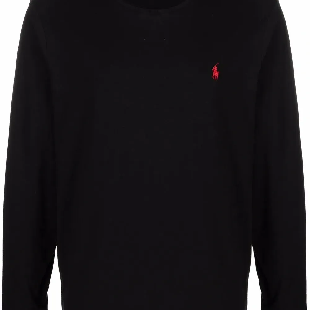 Футболка Classic с длинными рукавами и вышитым логотипом