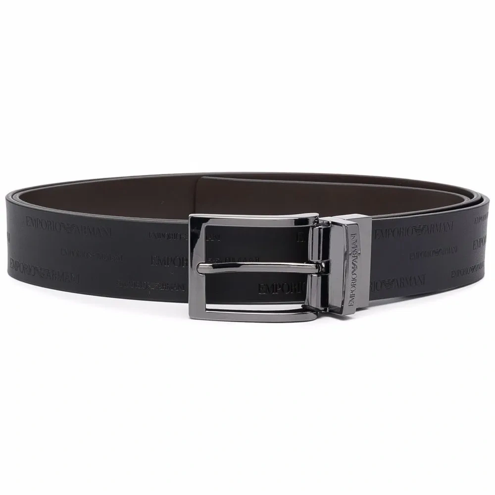 Ремень с тисненым логотипом Ремень с тисненым логотипом