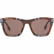 Солнцезащитные очки в клетчатой оправе