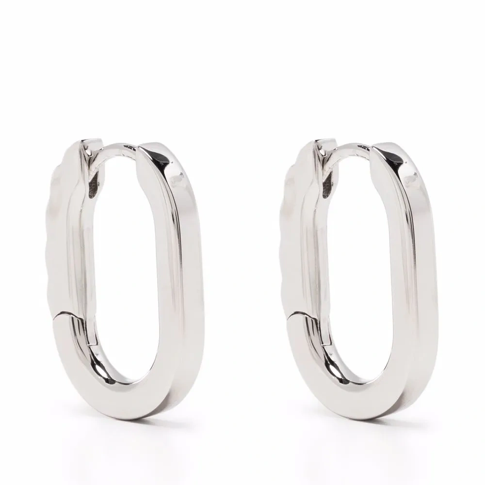 Серьги-кольца Woods