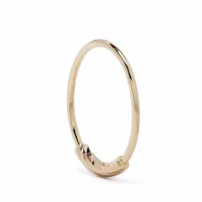 Серьга-кольцо Nancy 12 из желтого золота