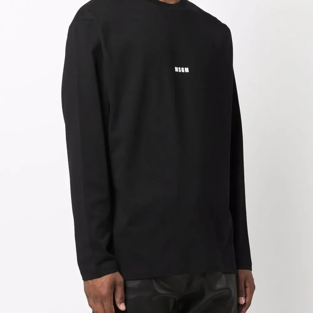 Футболка с длинными рукавами и логотипом