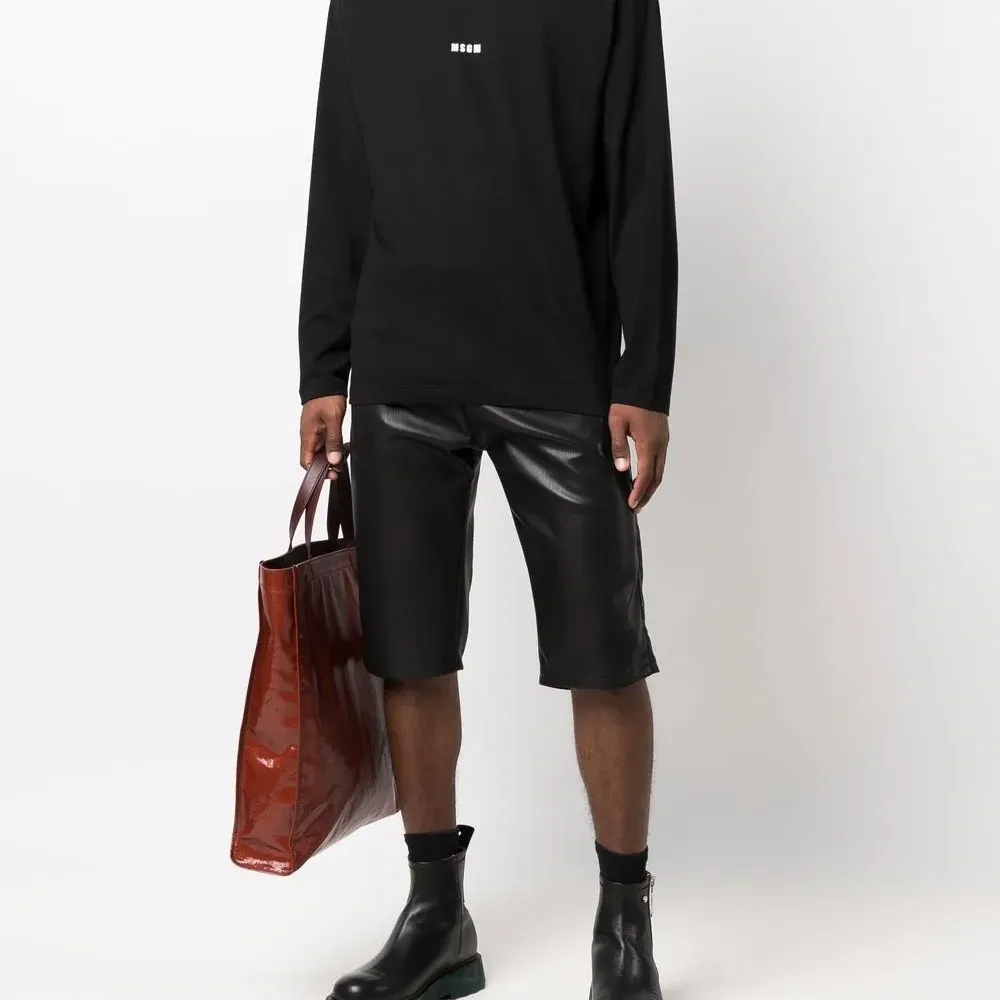 Футболка с длинными рукавами и логотипом