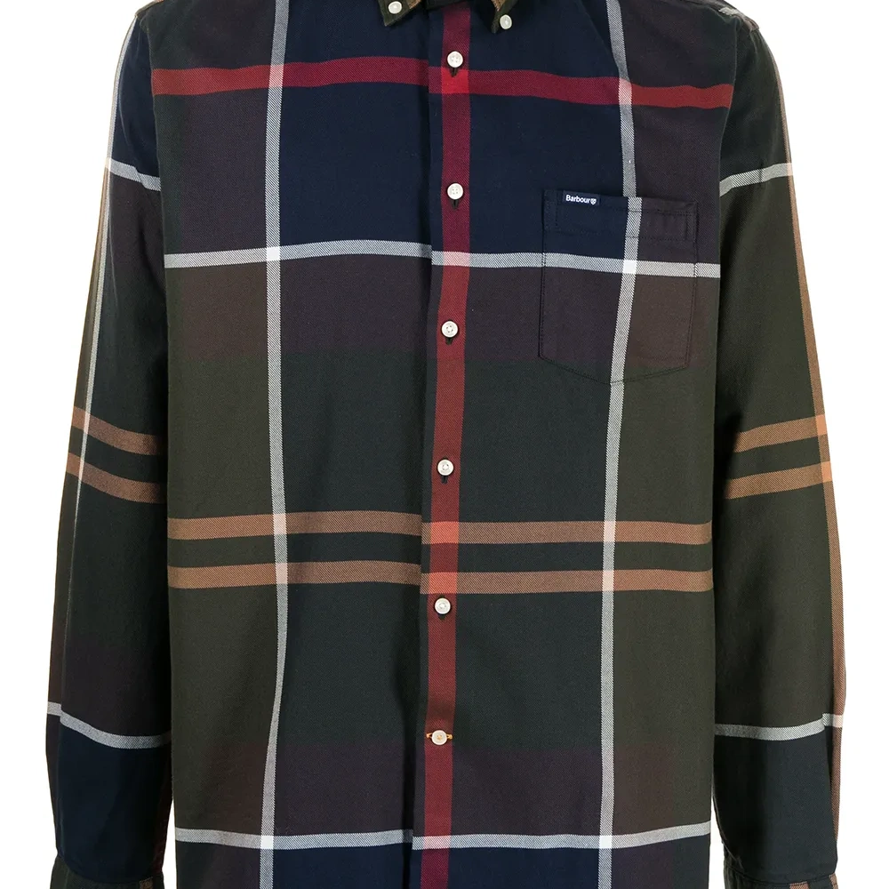 Рубашка Dunoon в клетку тартан