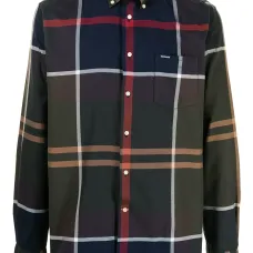 Рубашка Dunoon в клетку тартан Рубашка Dunoon в клетку тартан