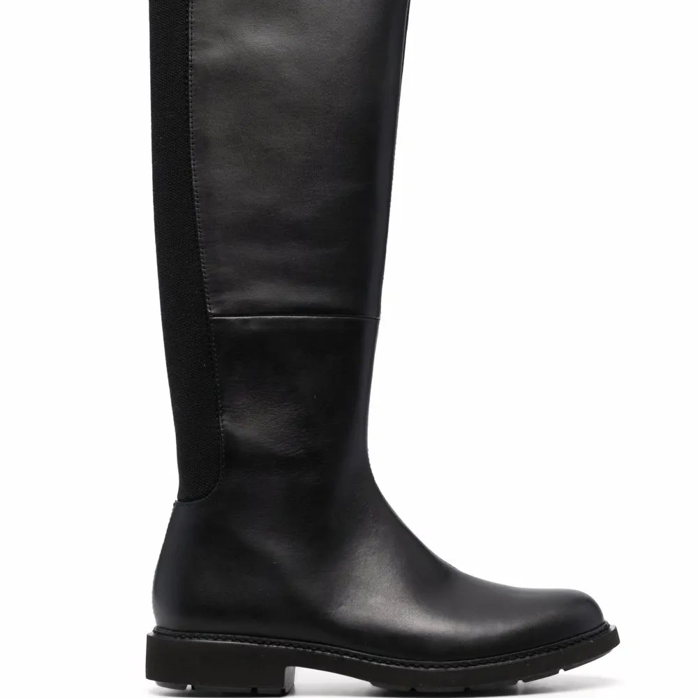 Сапоги со вставками