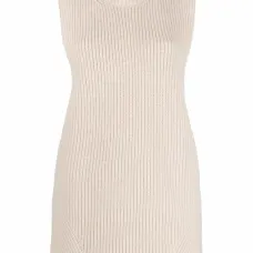 Трикотажный топ без рукавов