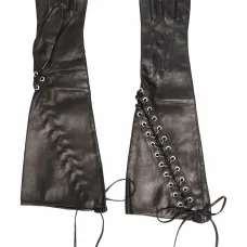 Перчатки с люверсами и шнуровкой Перчатки с люверсами и шнуровкой