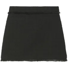 Твидовая юбка мини Твидовая юбка мини