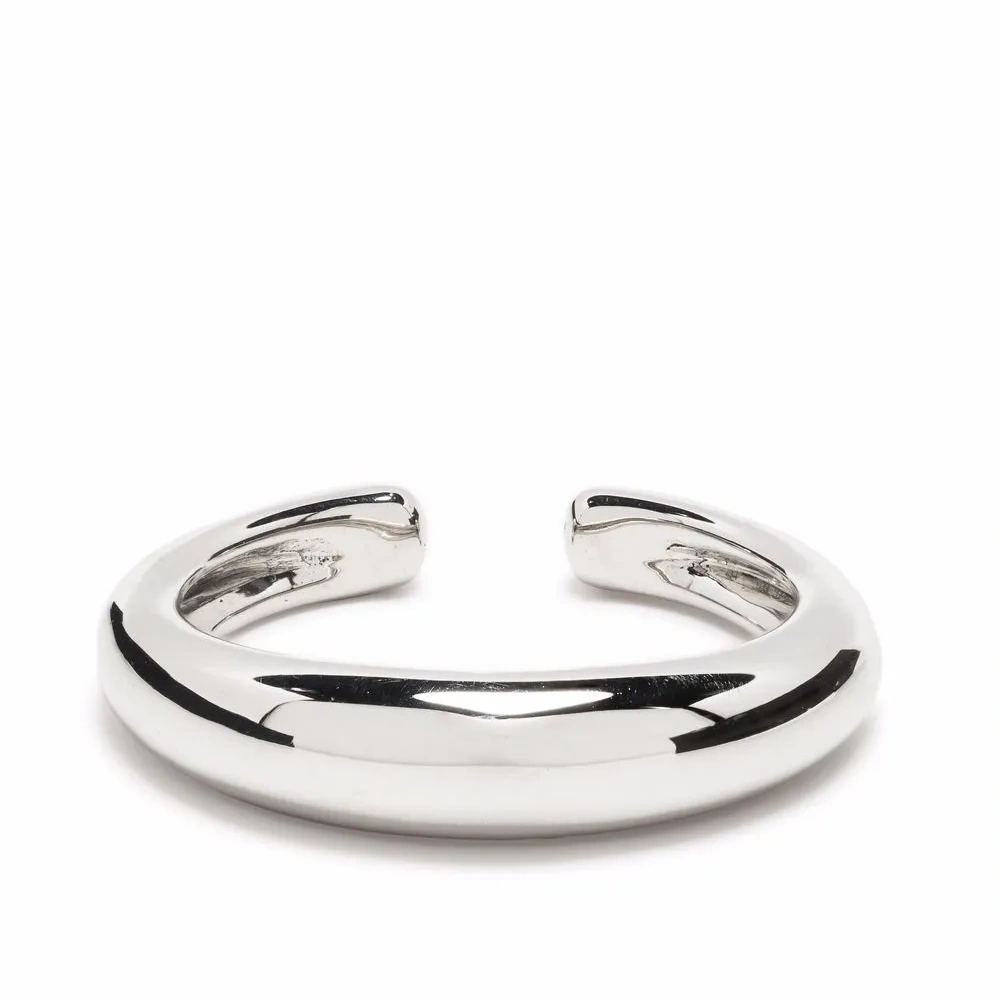 Серебряная серьга-кафф