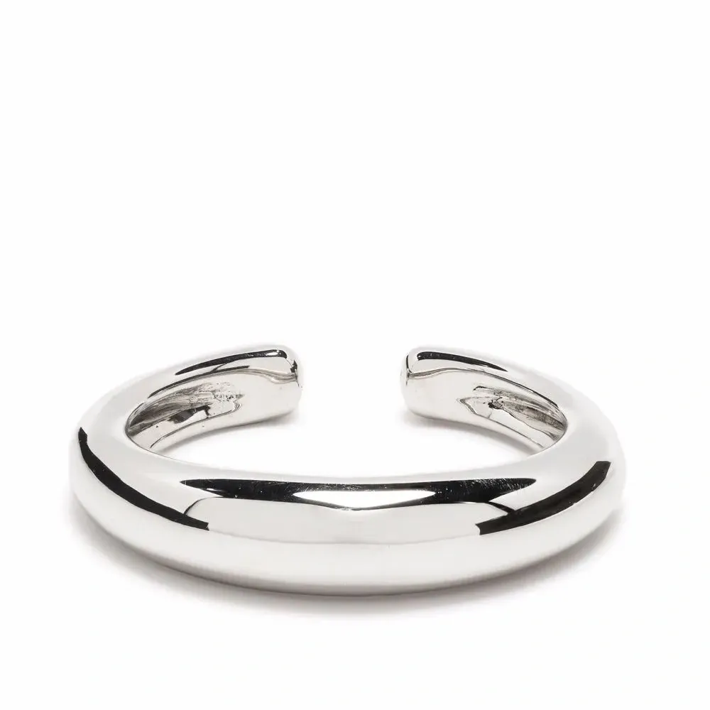 Серебряная серьга-кафф