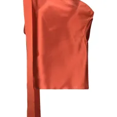 шелковый топ с открытыми плечами шелковый топ с открытыми плечами