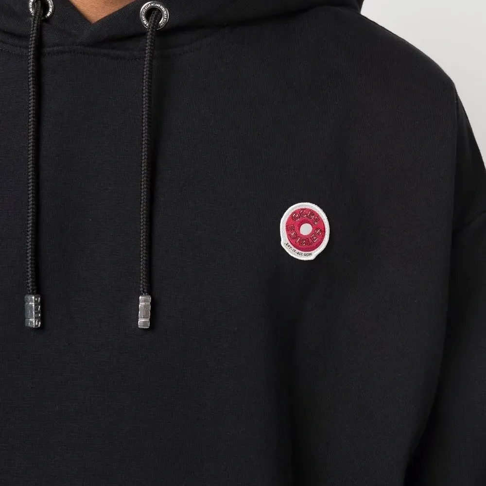 Худи с нашивкой-логотипом