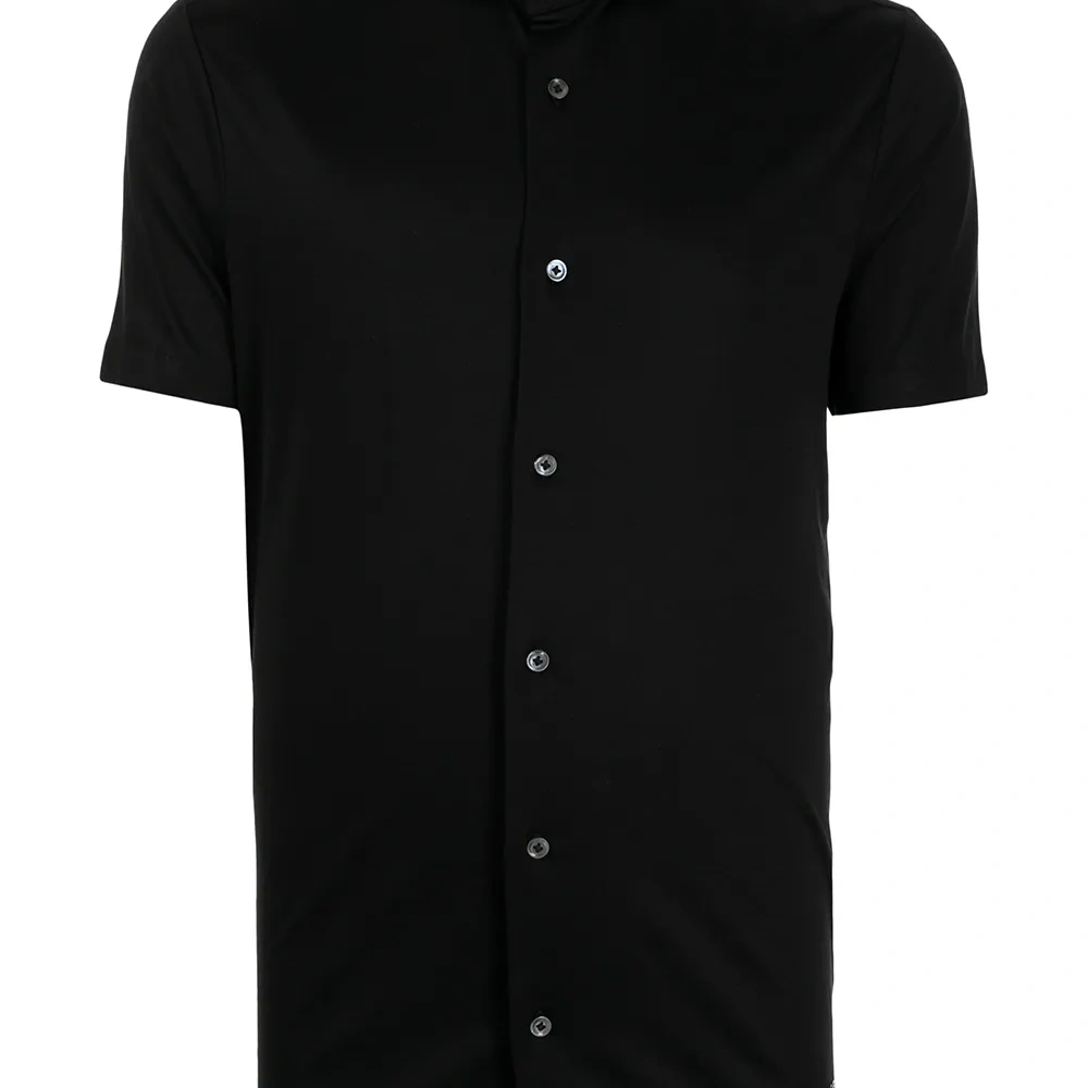 Рубашка с короткими рукавами и логотипом