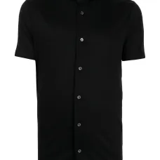 Рубашка с короткими рукавами и логотипом