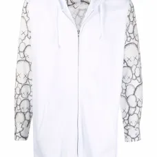 Худи на молнии с графичным принтом