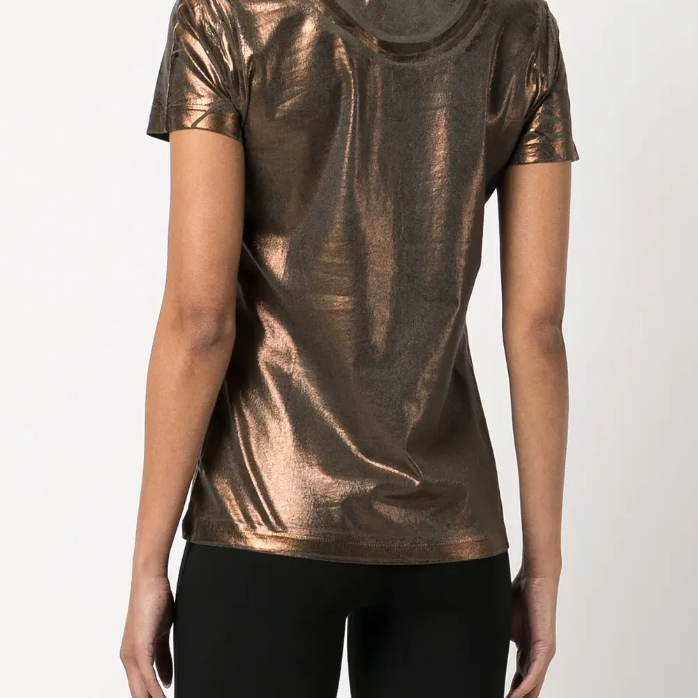 Футболка Lamina с эффектом металлик