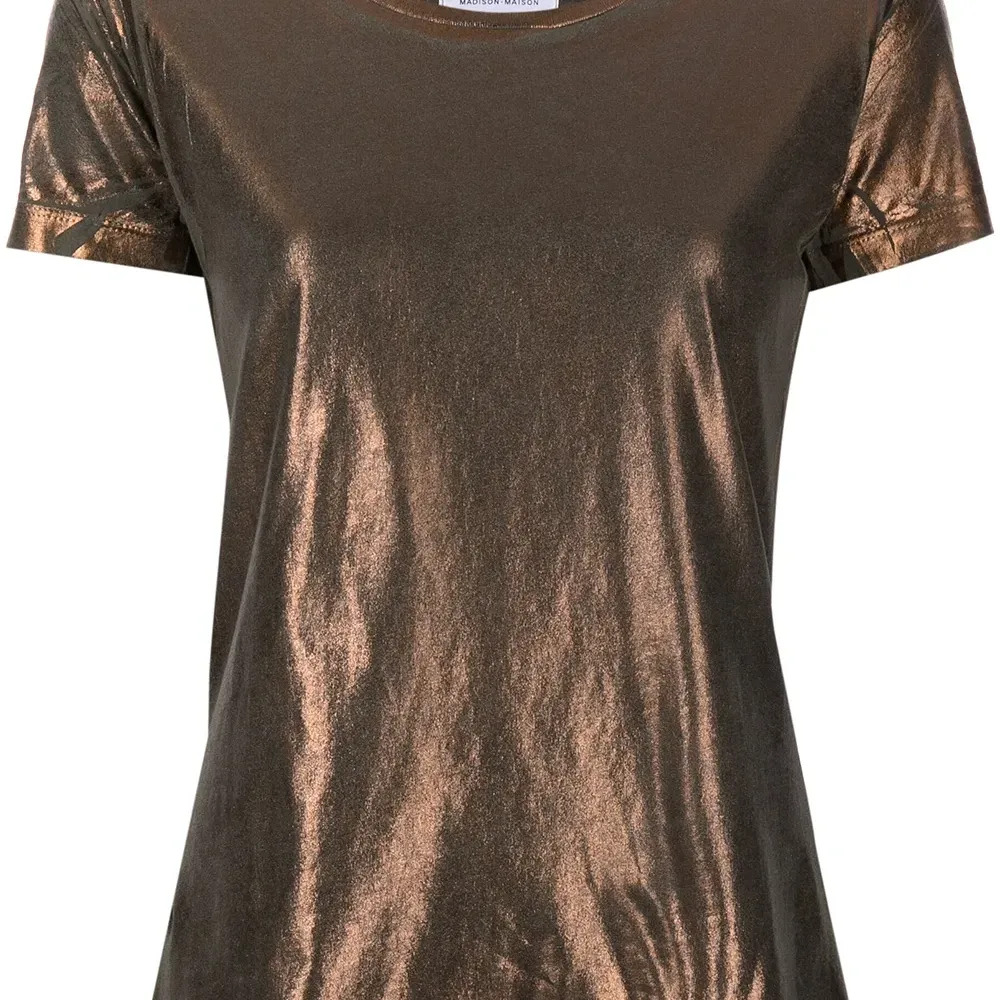 Футболка Lamina с эффектом металлик