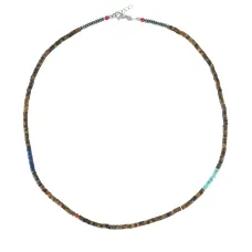 Колье Heishi с бусинами