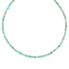 Колье с бусинами