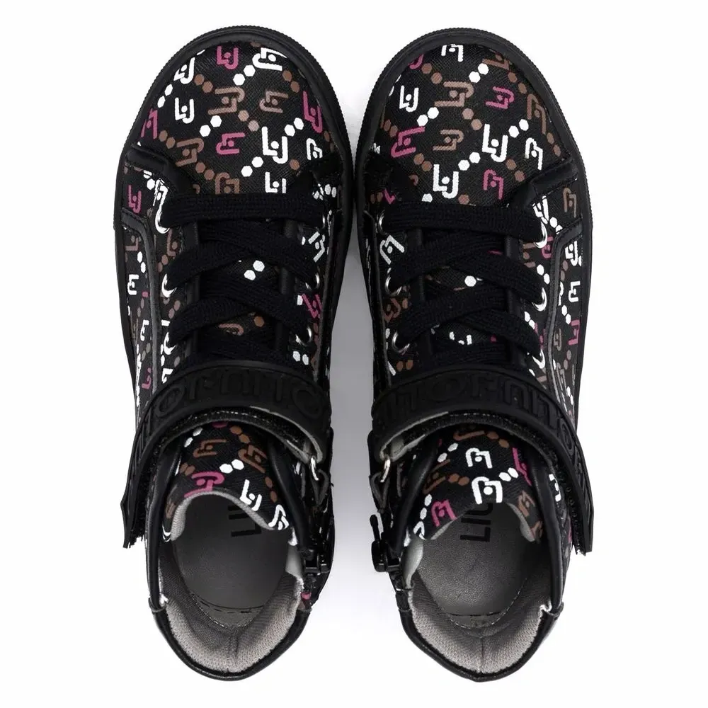 Высокие кеды с логотипом