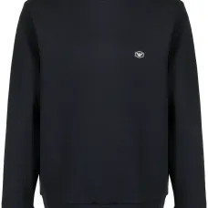 Джемпер с нашивкой-логотипом