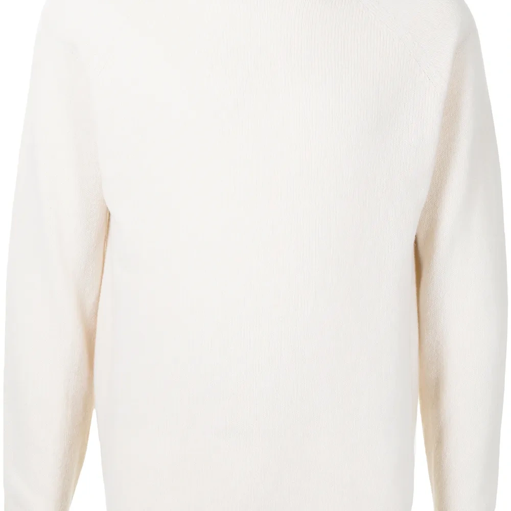 Шерстяной джемпер с круглым вырезом