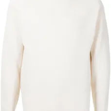 Шерстяной джемпер с круглым вырезом