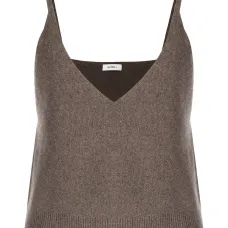 кашемировый топ с V-образным вырезом кашемировый топ с V-образным вырезом