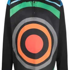 рубашка поло с принтом