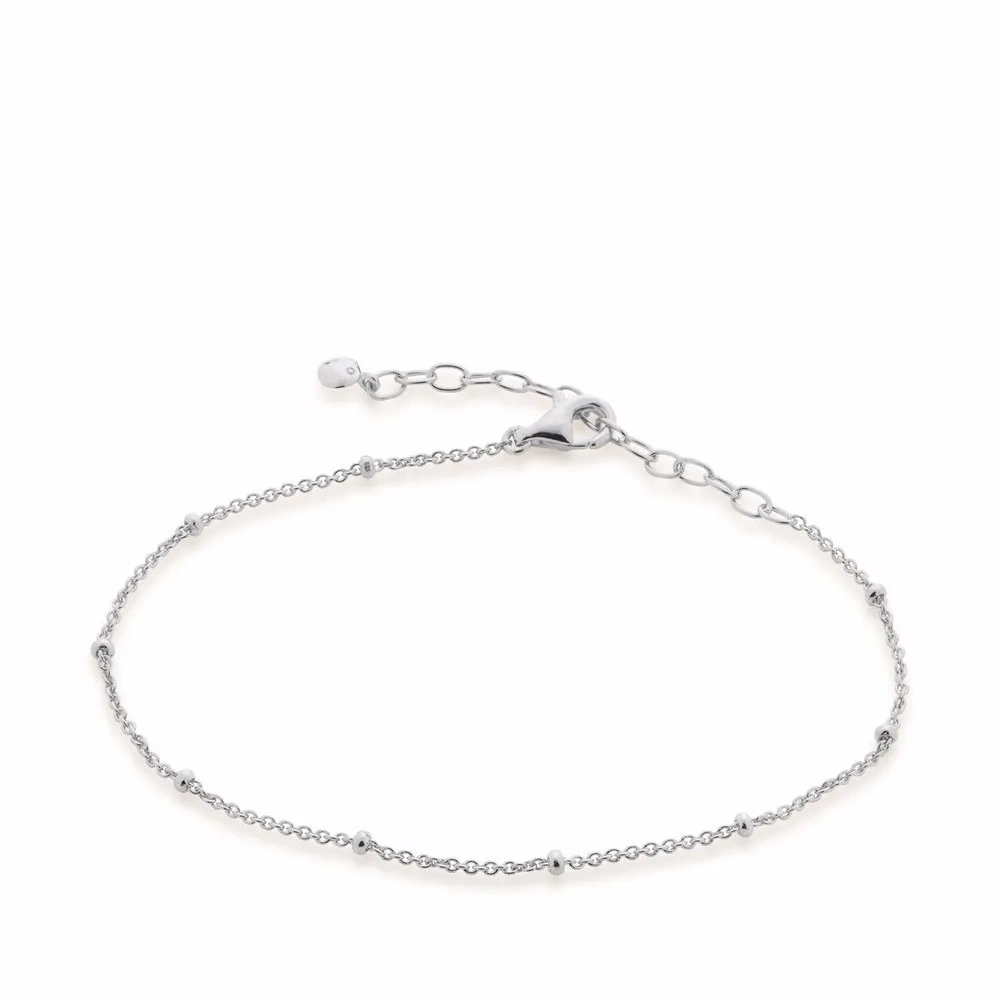 Браслет-цепочка с бусинами