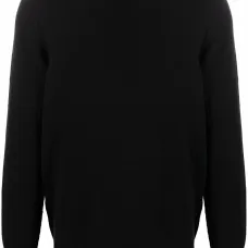 Шерстяной джемпер в рубчик