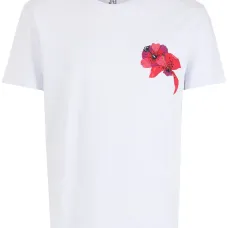 Футболка с цветочным принтом