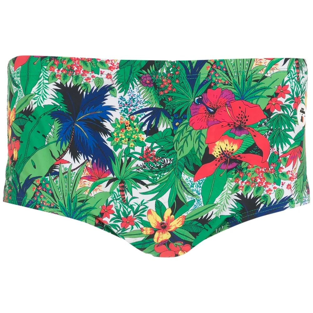 Плавки с цветочным принтом