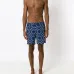 Плавки-шорты с абстрактным принтом