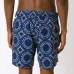 Плавки-шорты с абстрактным принтом