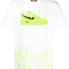 Футболка с принтом Volt Sneaker и эффектом деграде