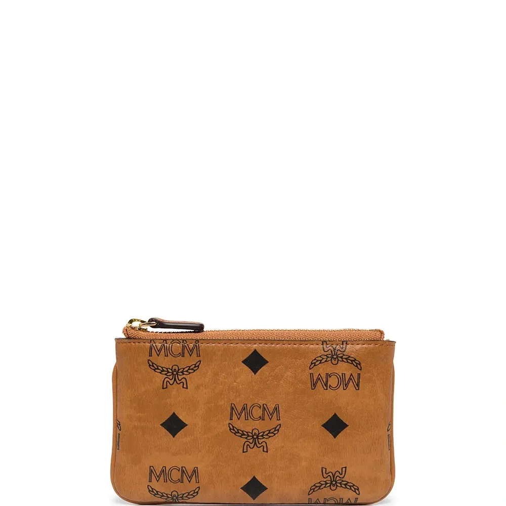 Ключница из искусственной кожи с монограммой