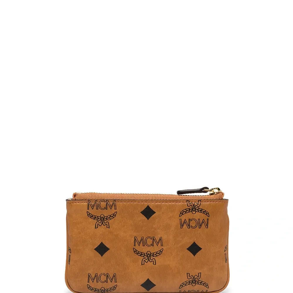 Ключница из искусственной кожи с монограммой