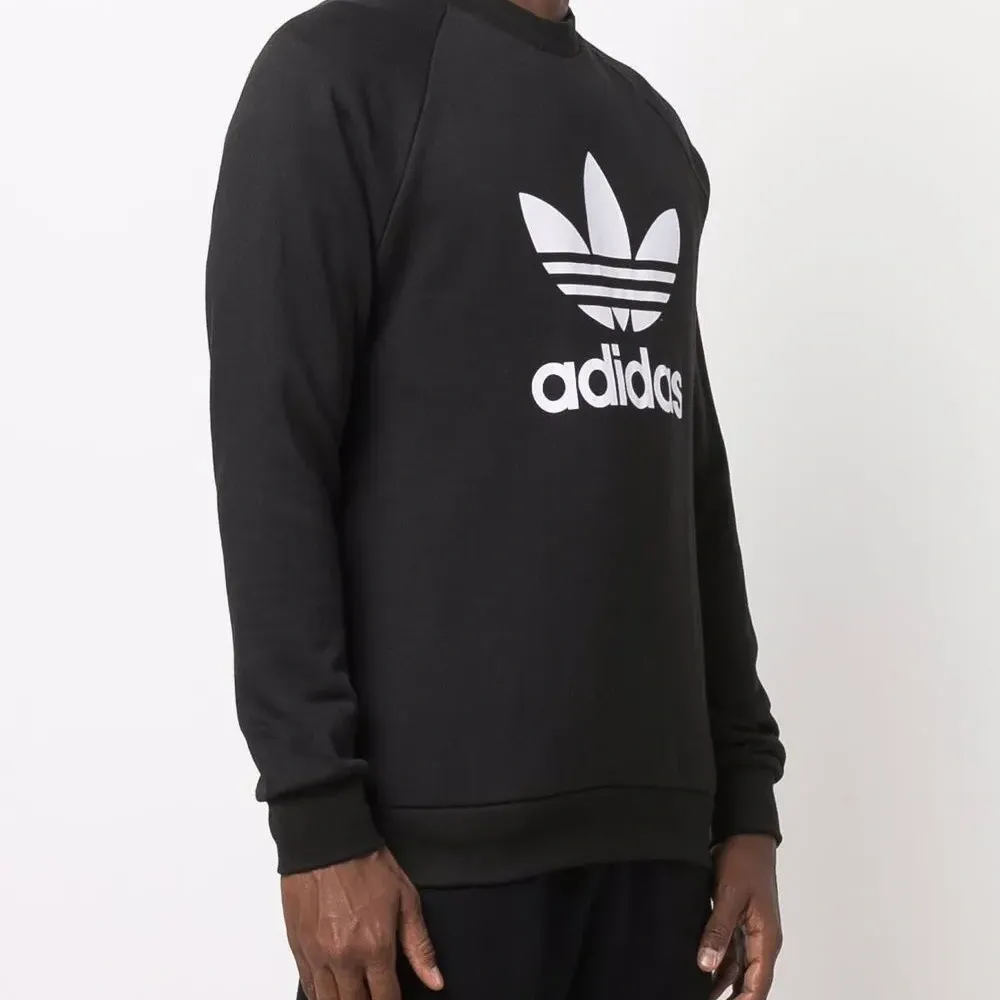 Толстовка с круглым вырезом и принтом Trefoil