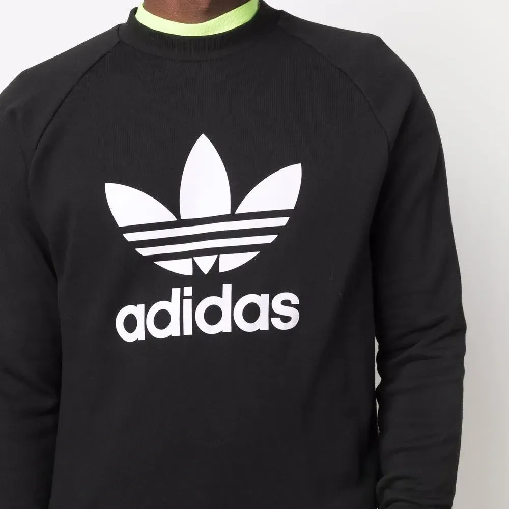 Толстовка с круглым вырезом и принтом Trefoil