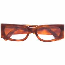 Солнцезащитные очки в прямоугольной оправе черепаховой расцветки Солнцезащитные очки в прямоугольной оправе черепаховой расцветки