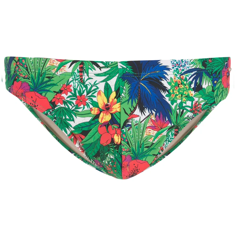 Плавки с цветочным принтом