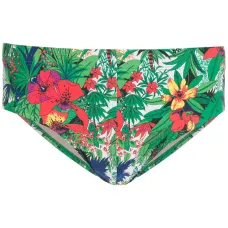 Плавки с цветочным принтом