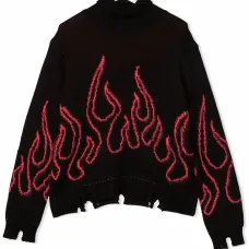 джемпер вязки интарсия