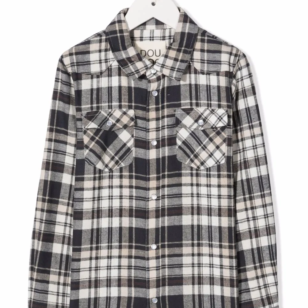 рубашка в клетку